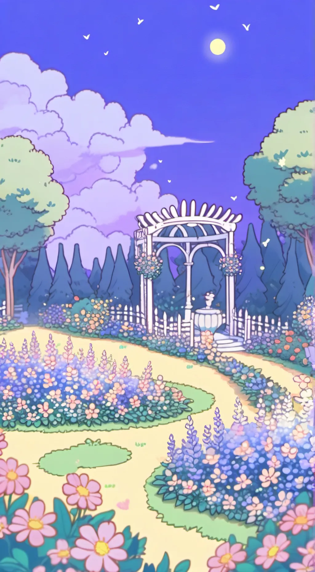 ai character: Dandy's World 🍓🍩 background