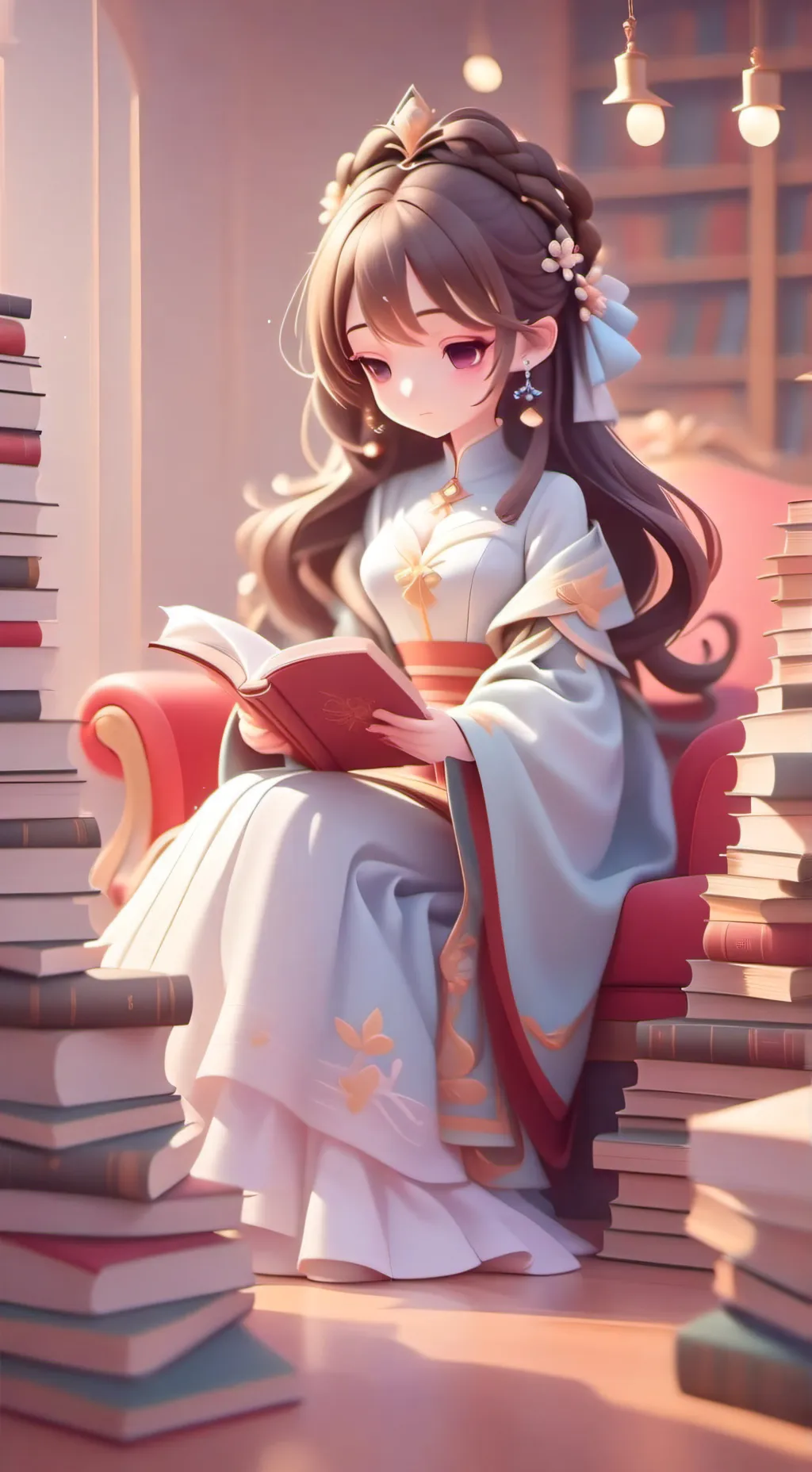 ai character: Selene background