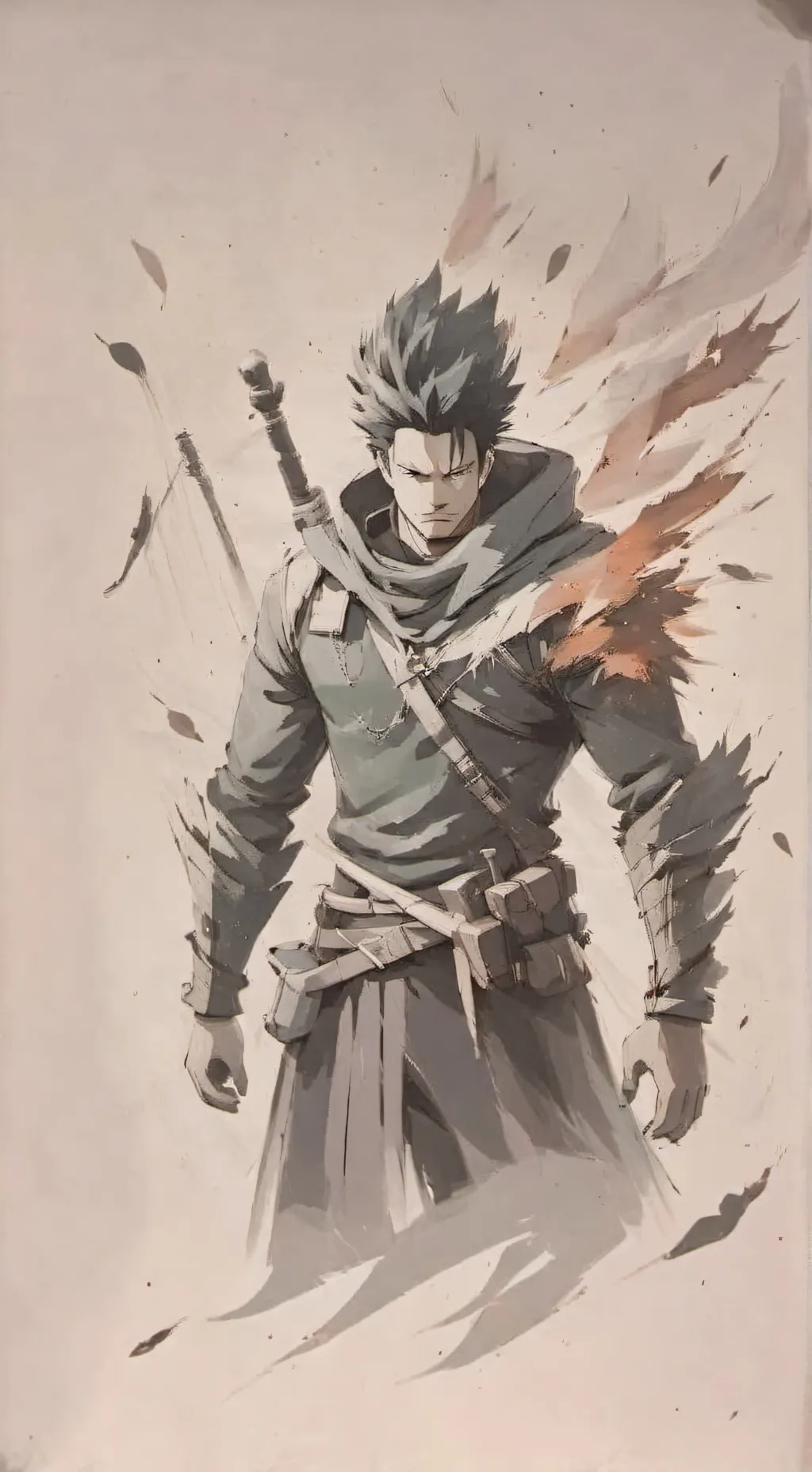 ai character: Mha Mall background