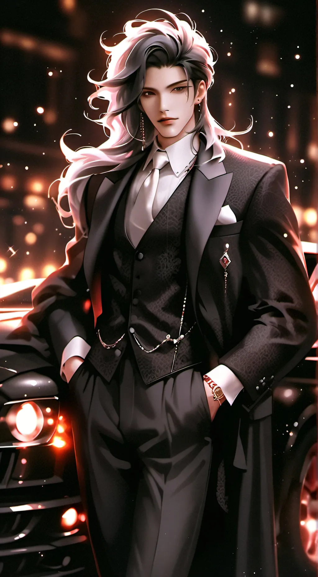 ai character: mikey  background