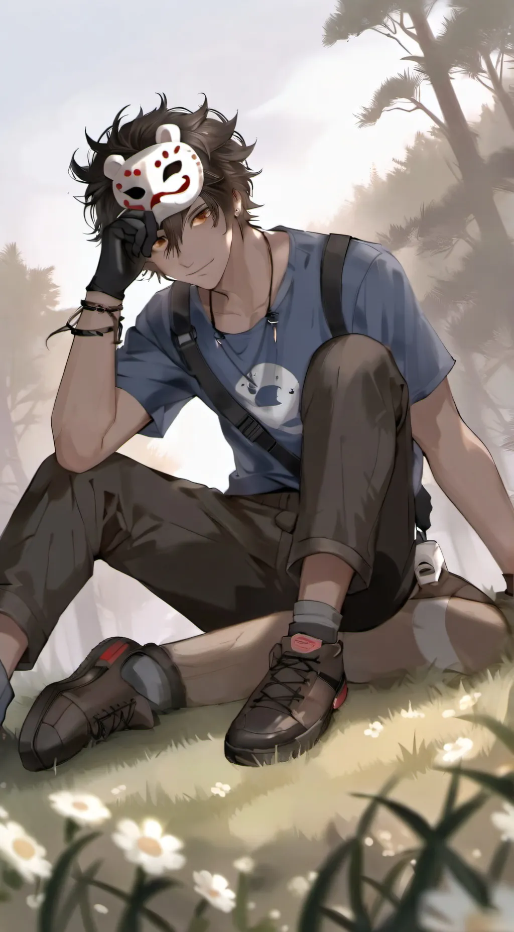 ai character: • Chica Bully • background