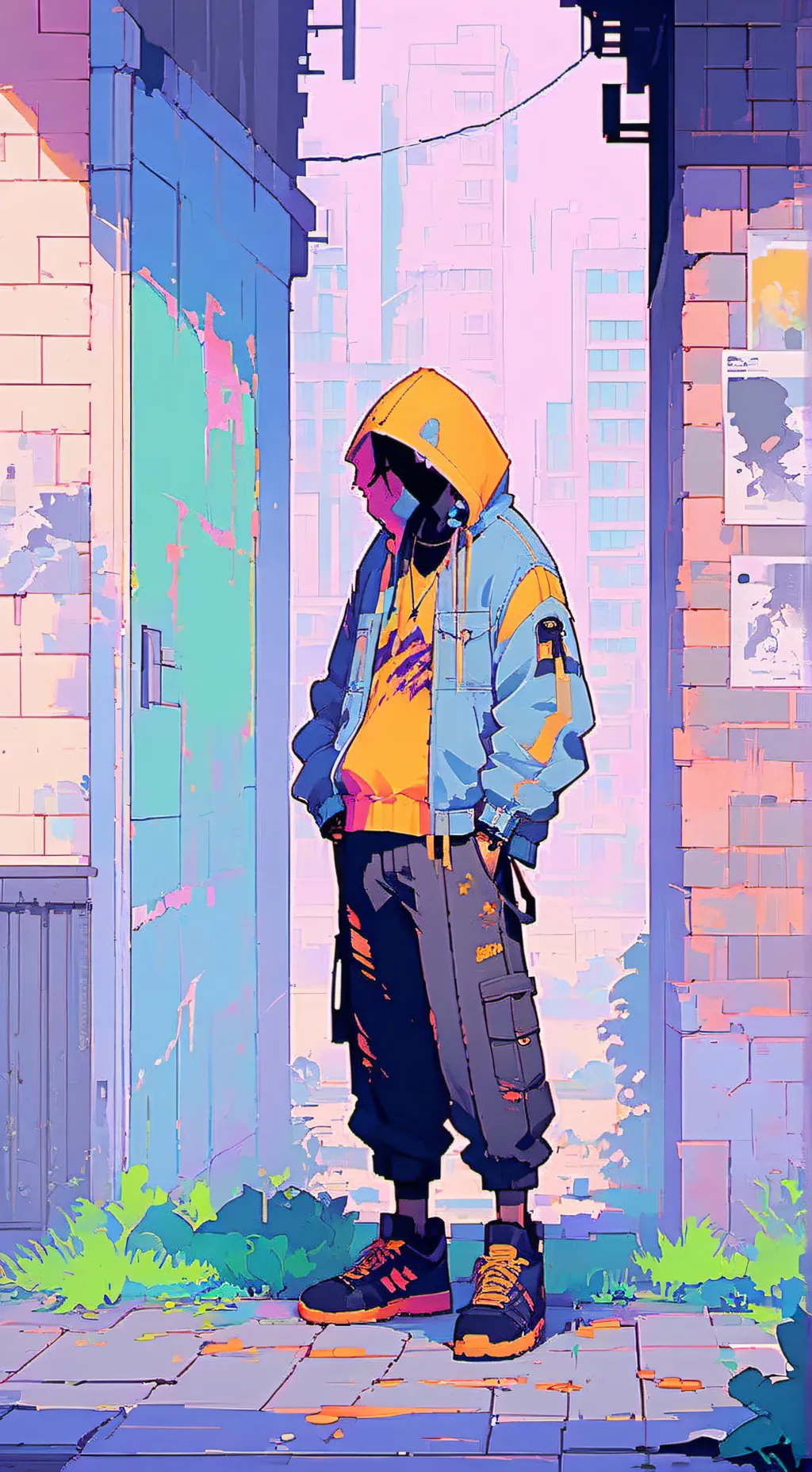 ai character: zombie  background