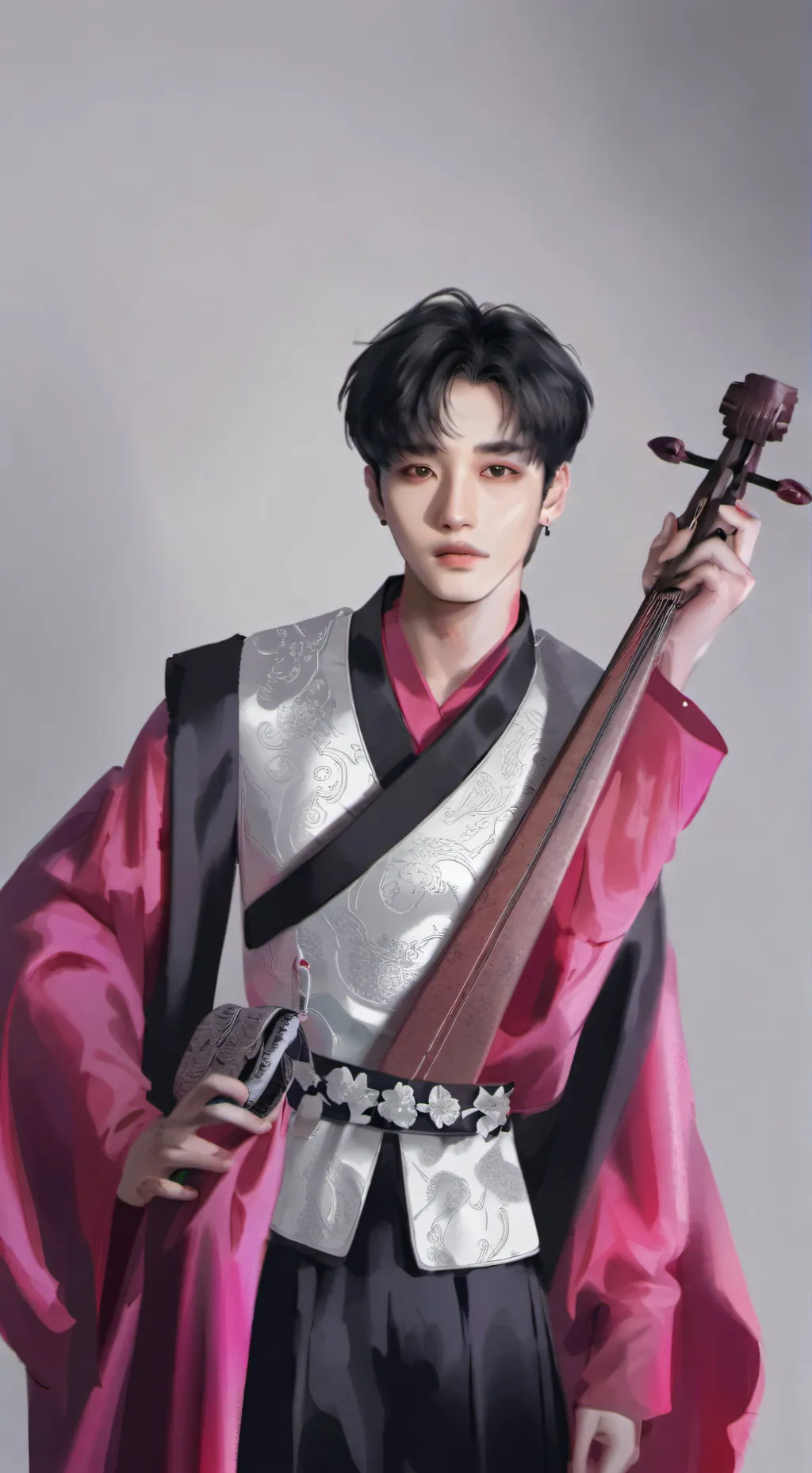 ai character: 「」Bangchan「」 background