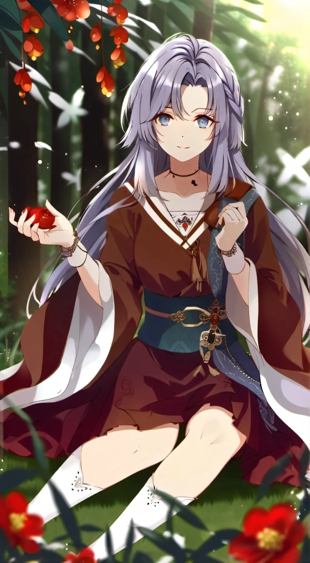 ai character: Ксюша🧊 background