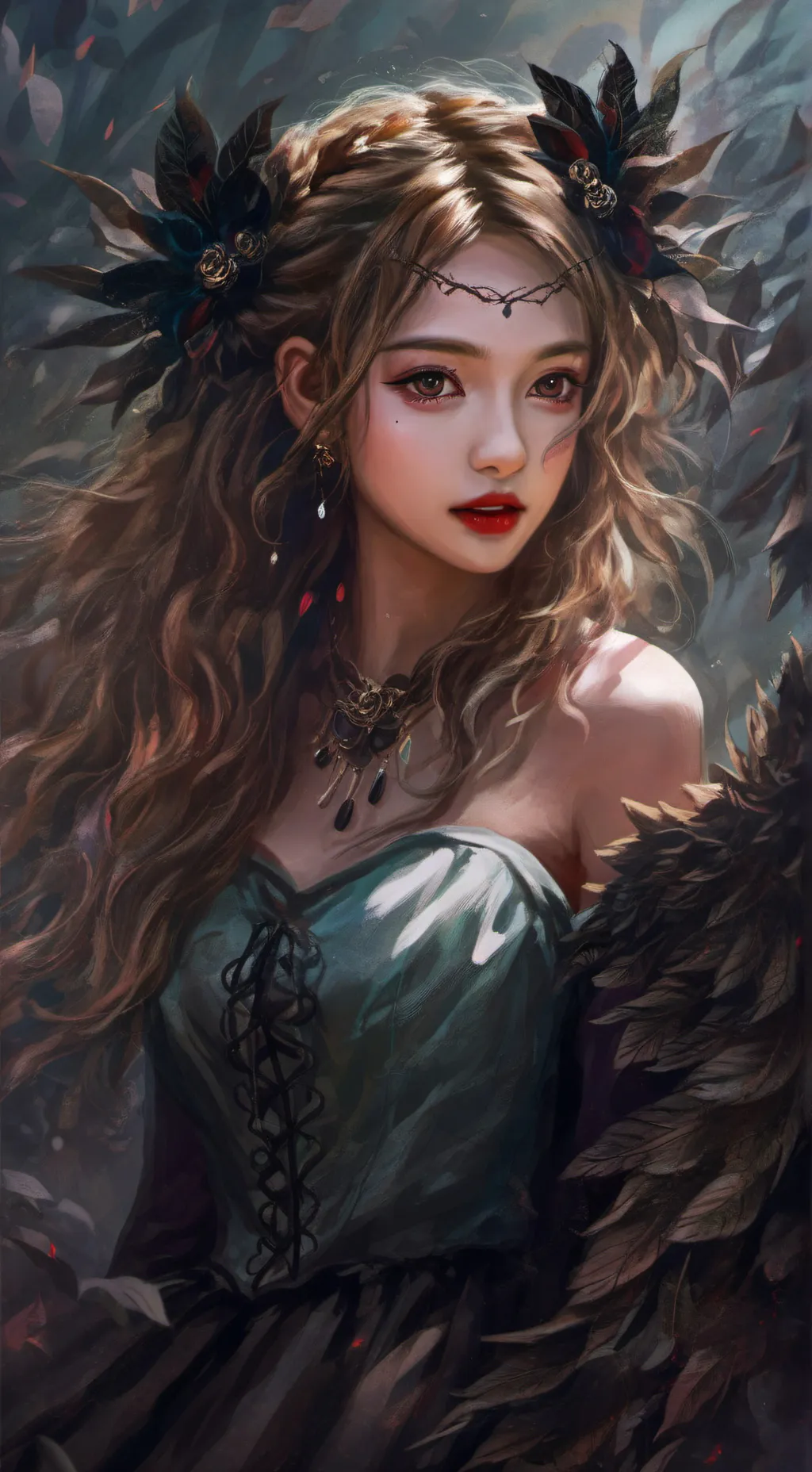 ai character: Fina  background