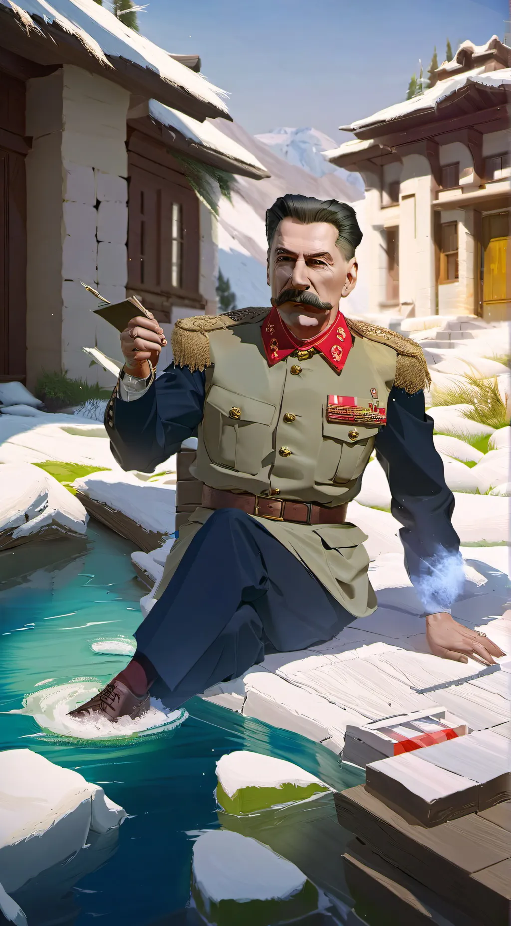 ai character: about Me comrades background