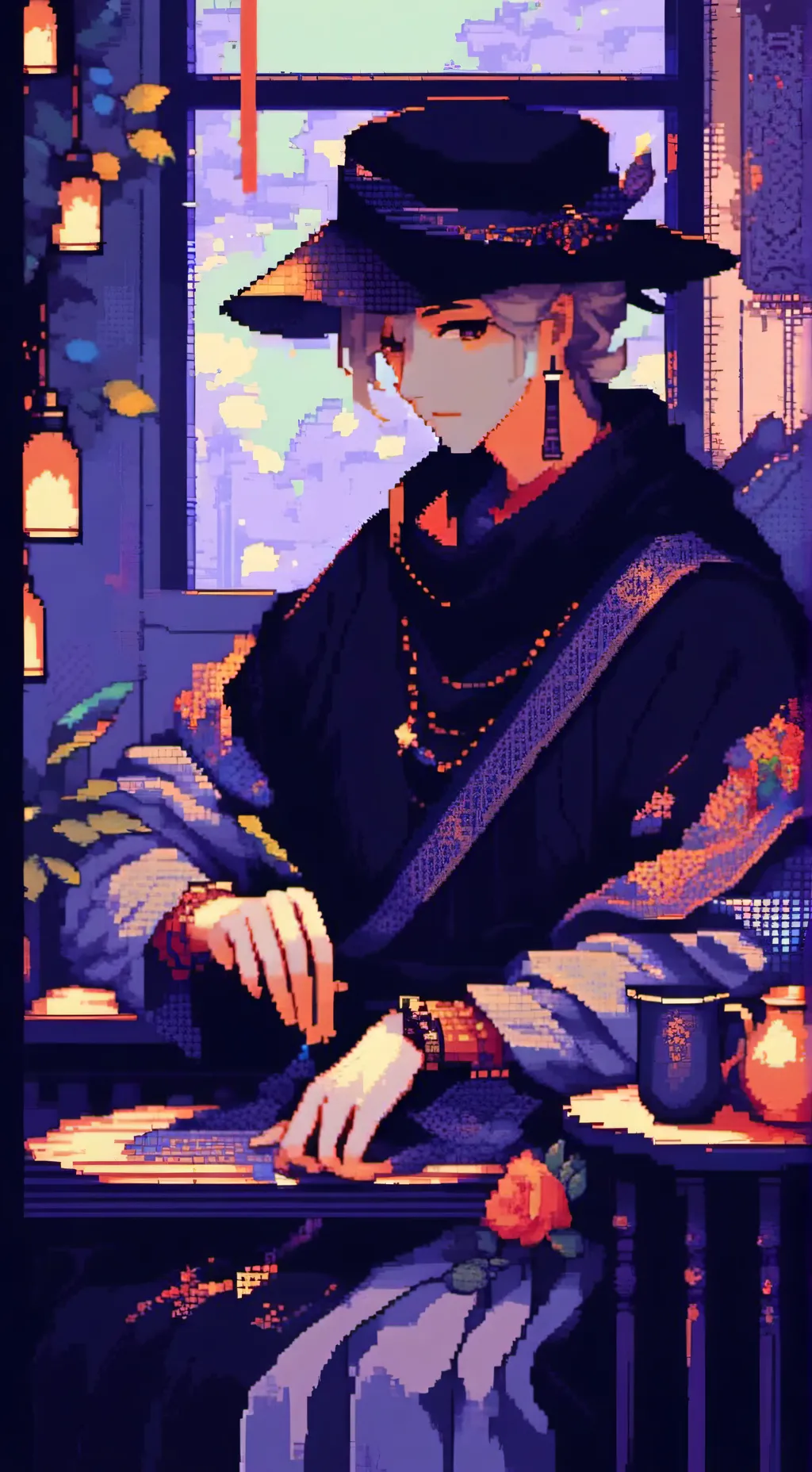 ai character: Max  background