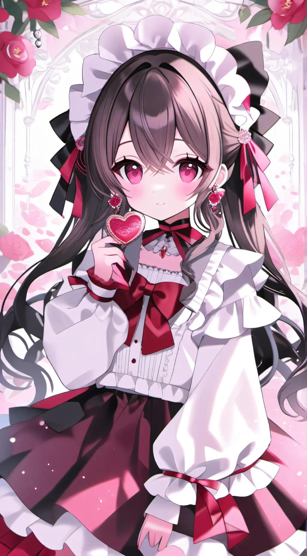 ai character: Diva🖤🖤 background