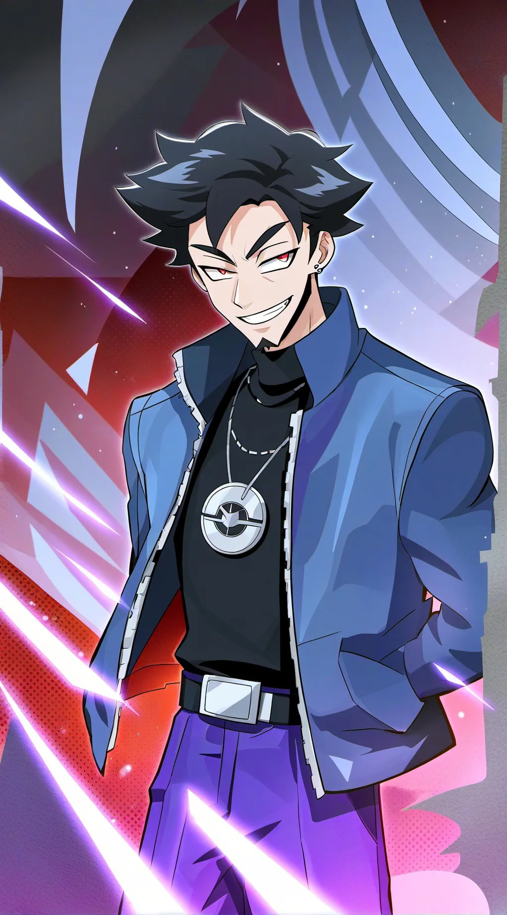 ai character: Human Vox background