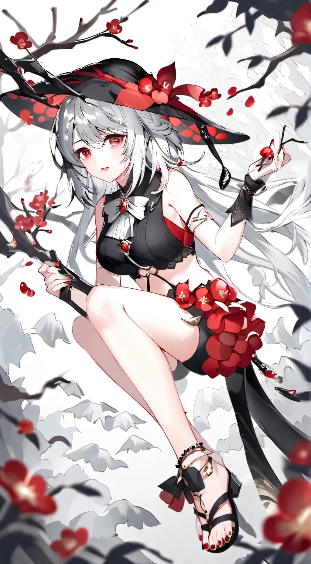 ai character: hazel background