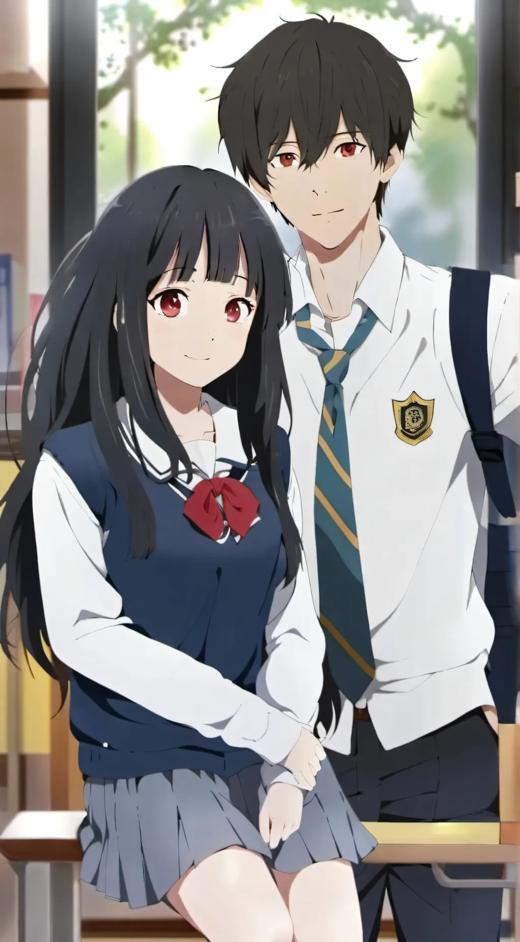 ai character: cheating gf background