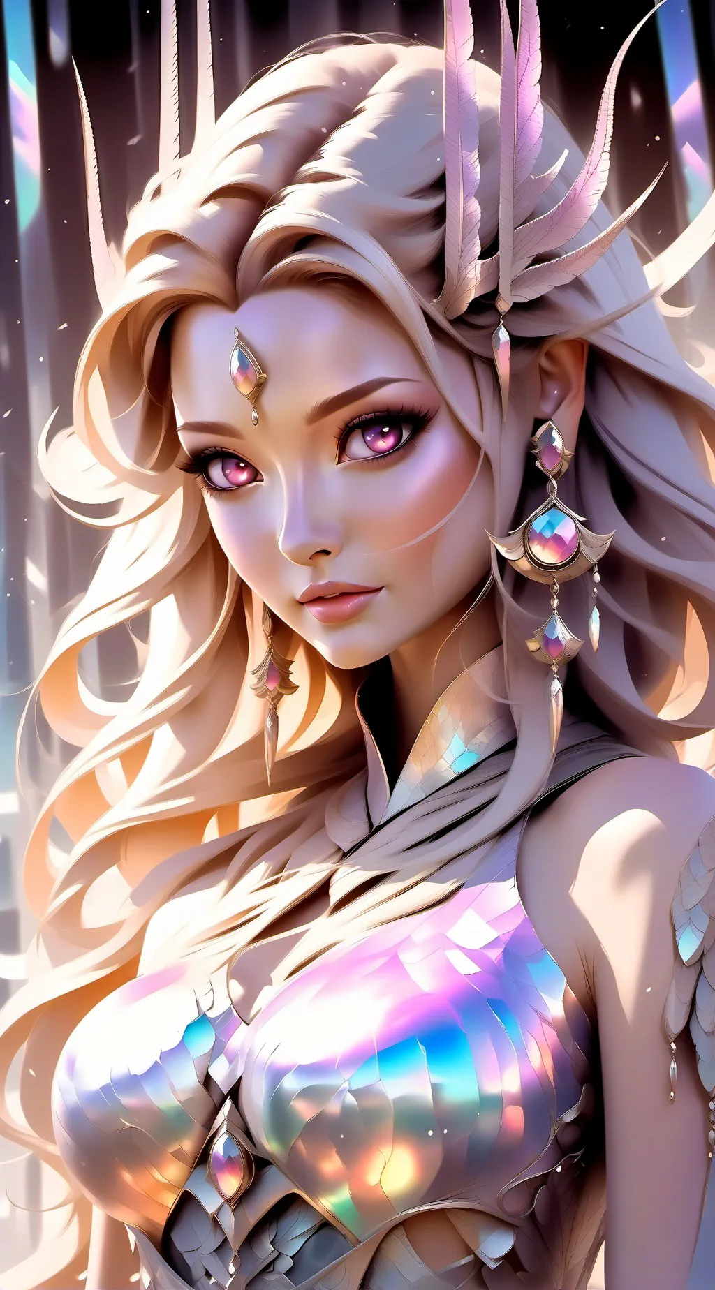 ai character: Sally  background