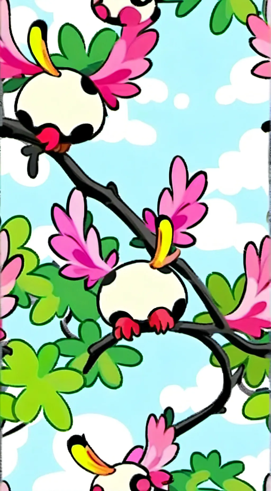 ai character: Dandy  background