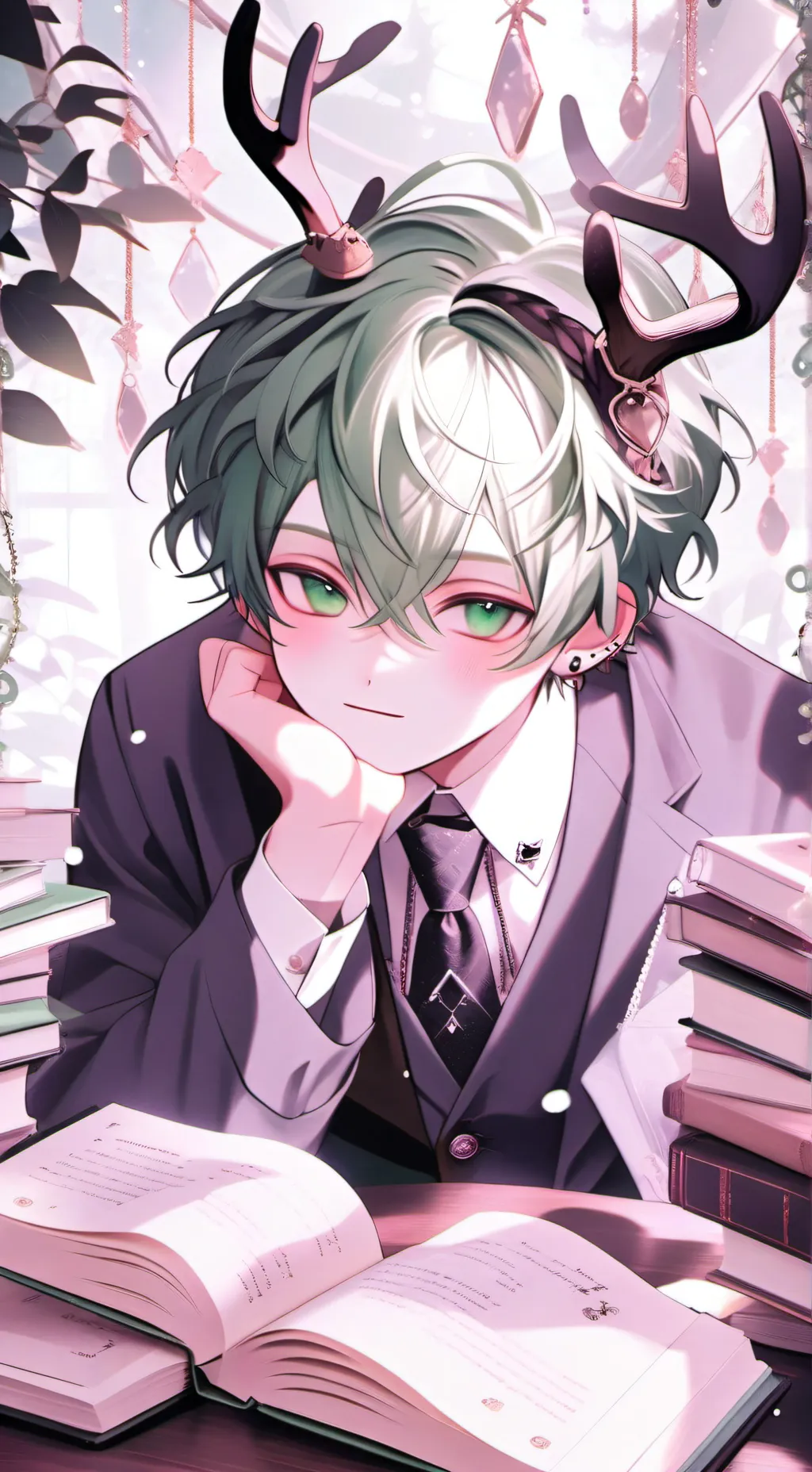 ai character: Cloverbell  background