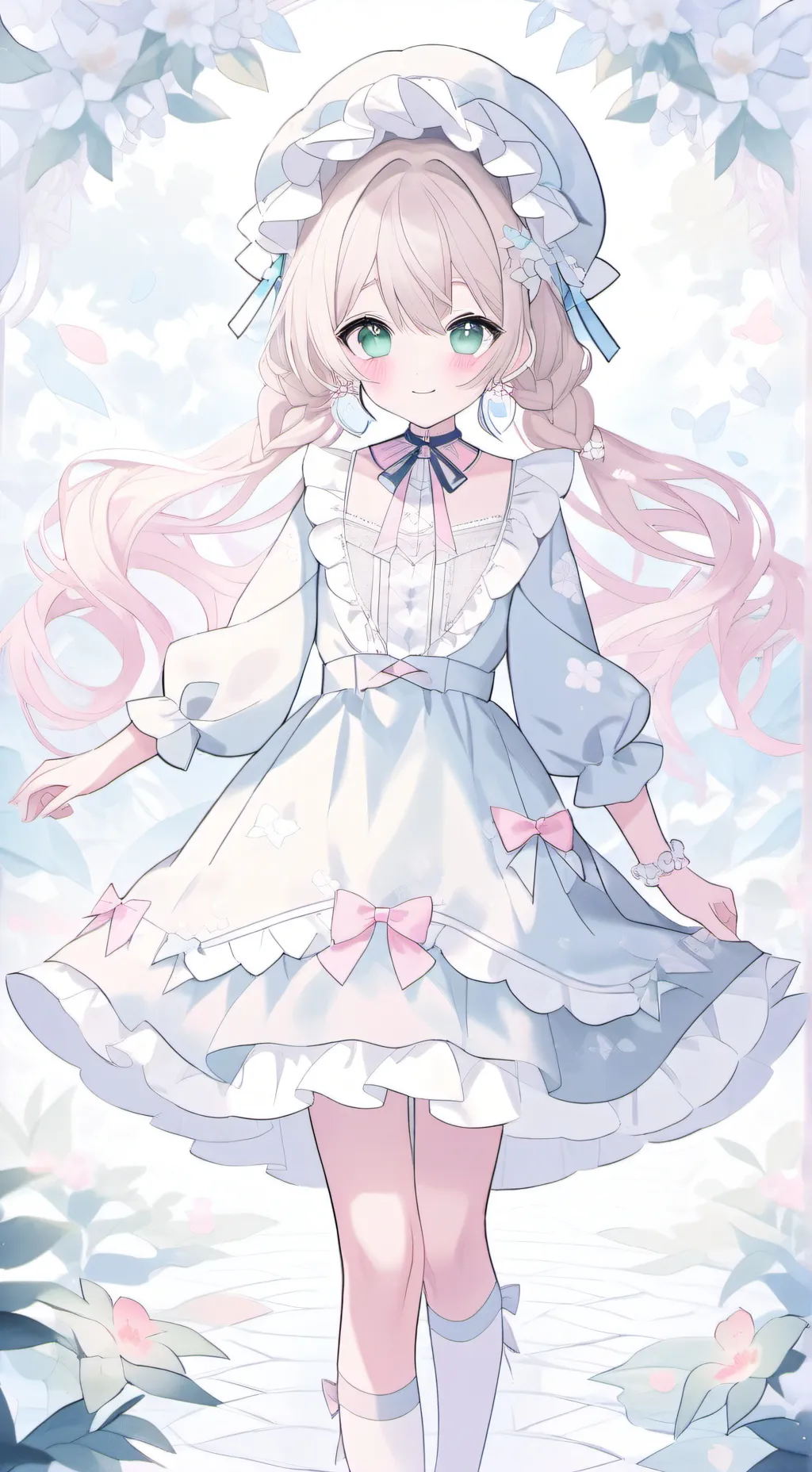 ai character: days left background