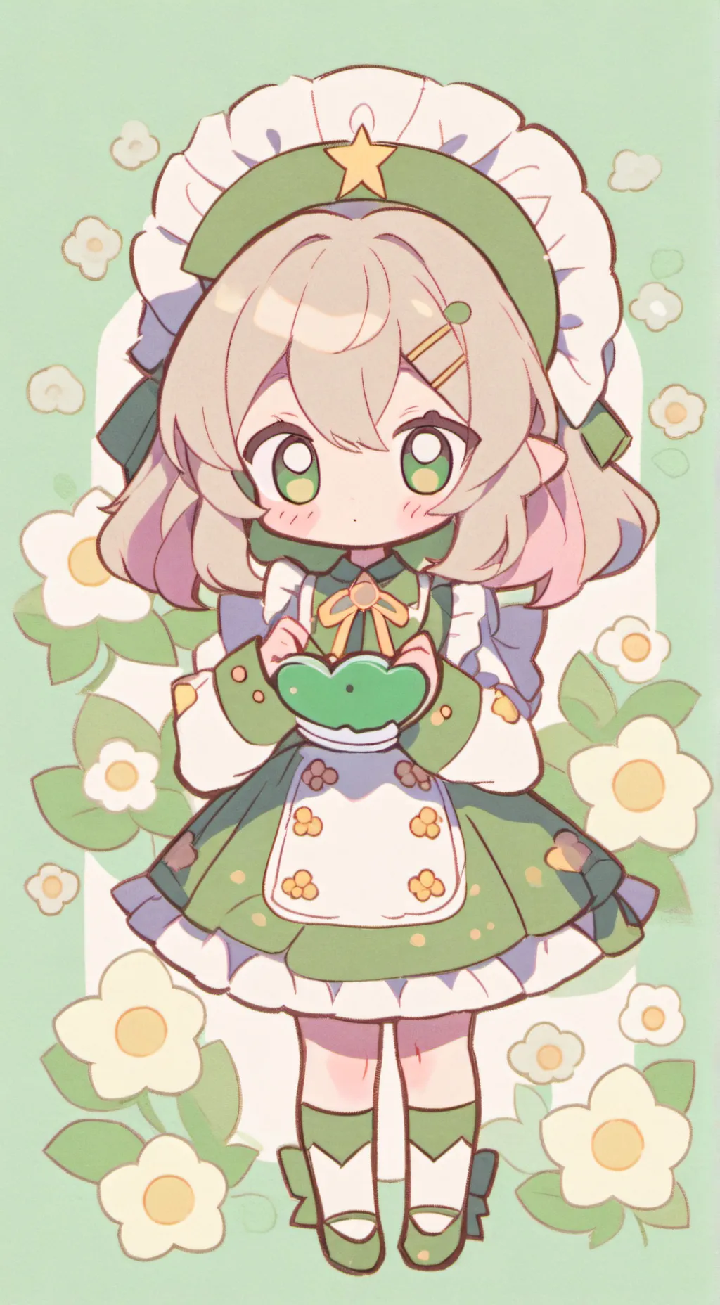 ai character: Rosa and Suzie background