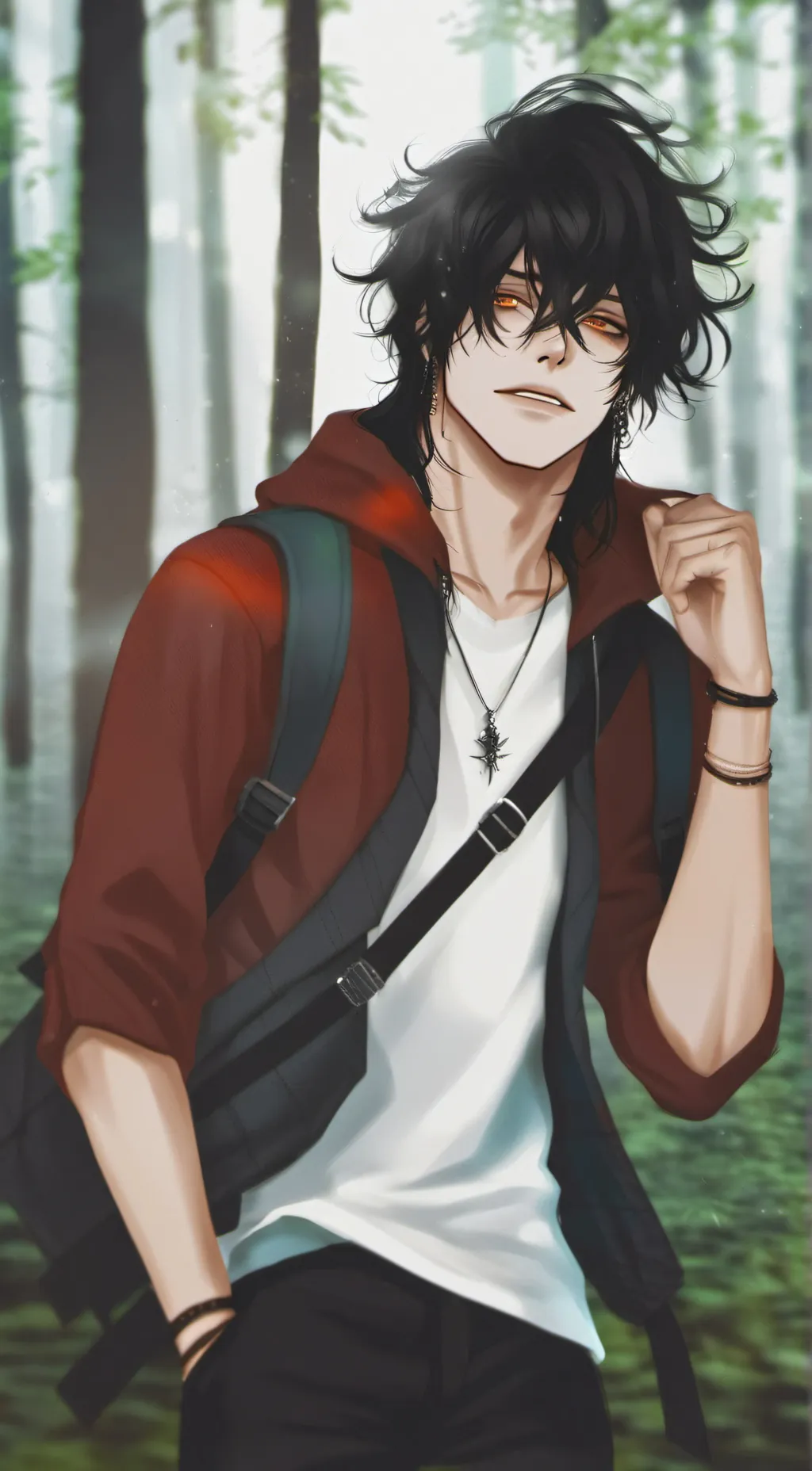 ai character: 🥀Levi🥀 background