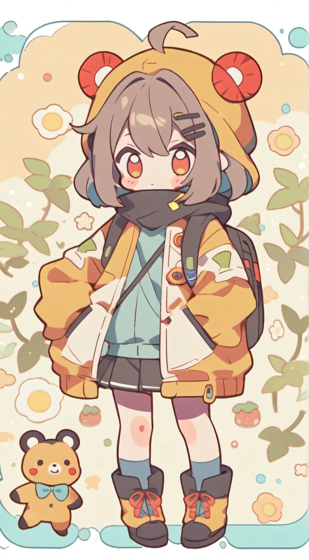 ai character: Pibby Brookhaven background