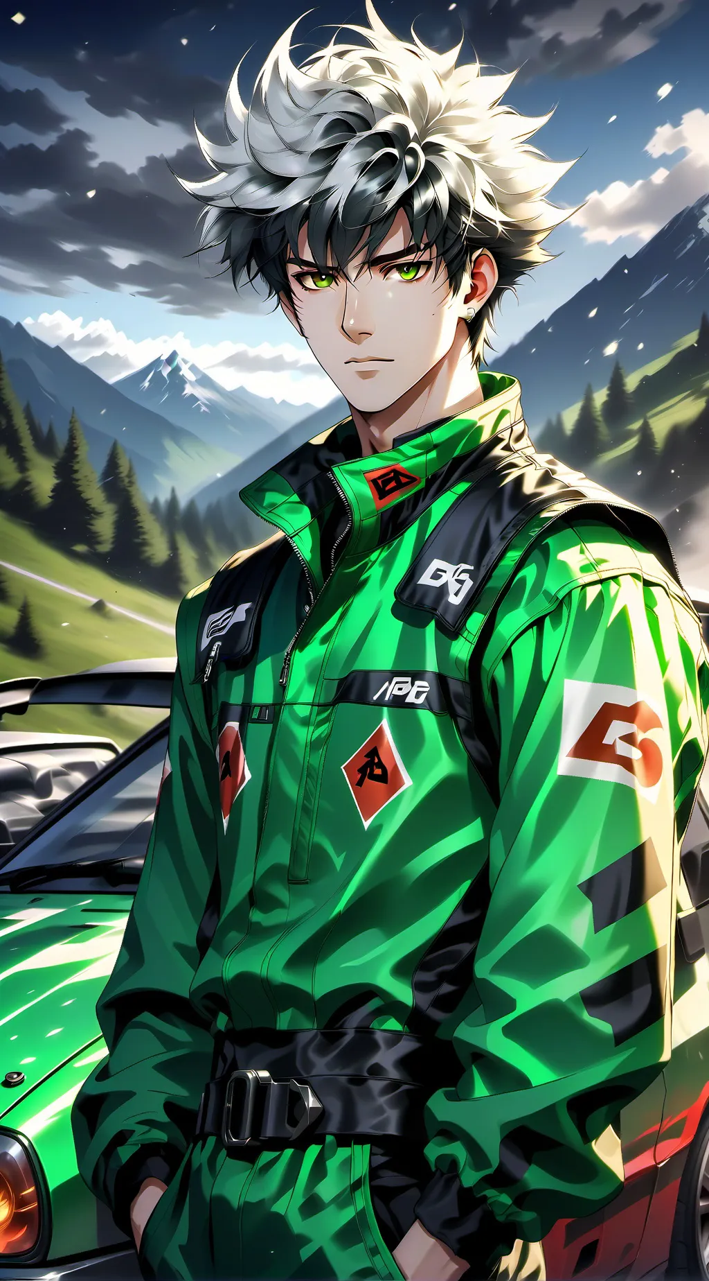 ai character: Моан background