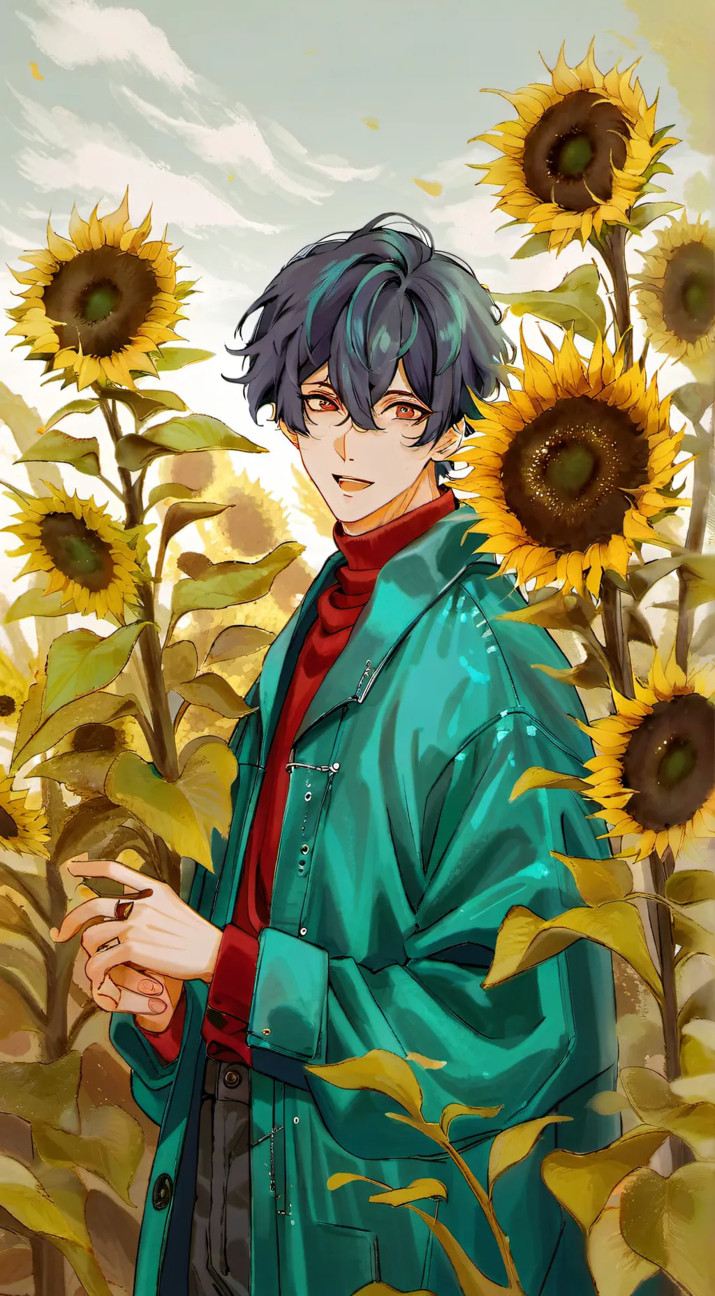 ai character: Kristian  background