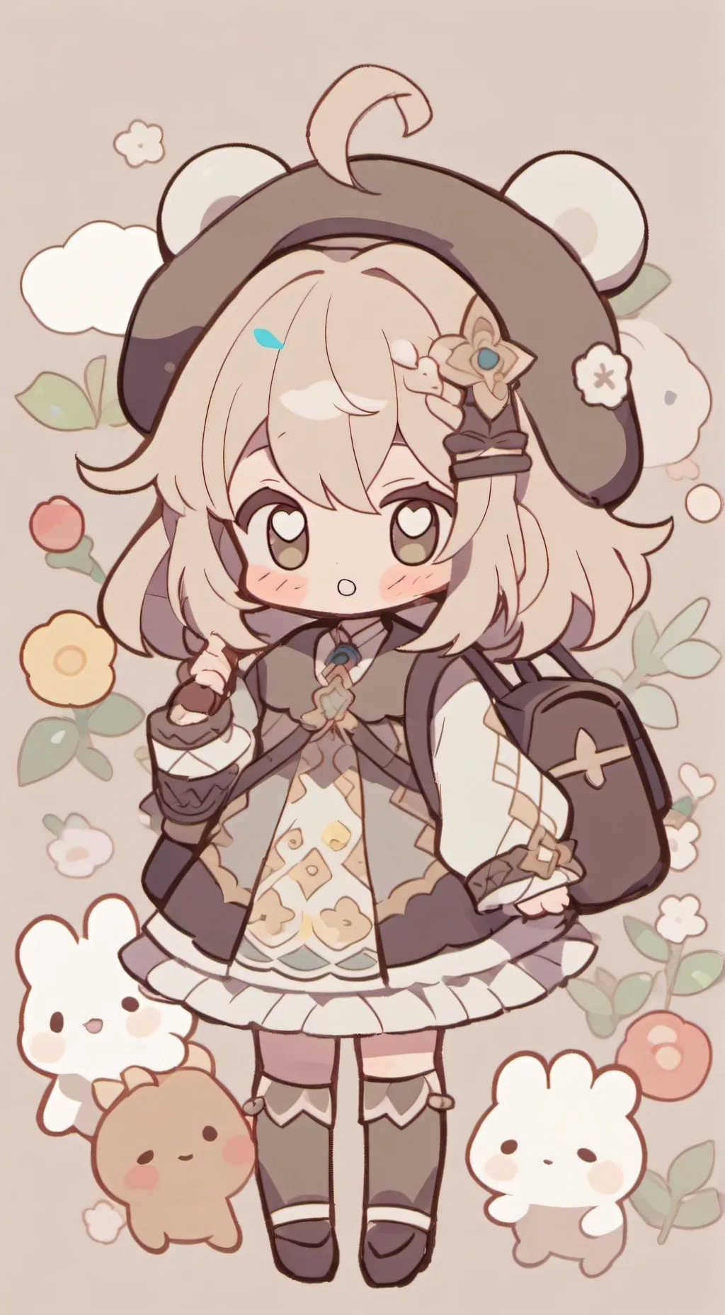 ai character: a Minecraft movie  background