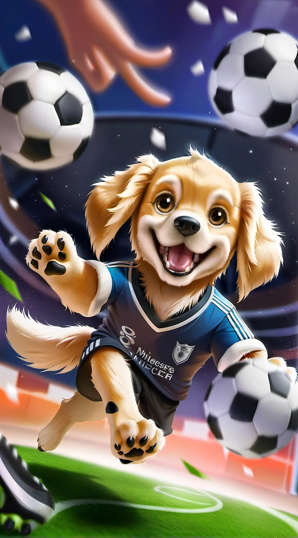 ai character: Netball background