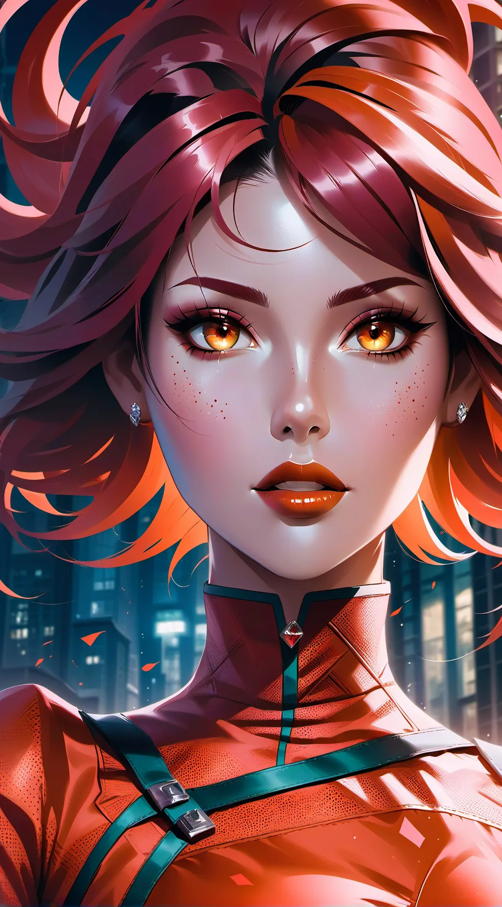 ai character: Ana Cruz background