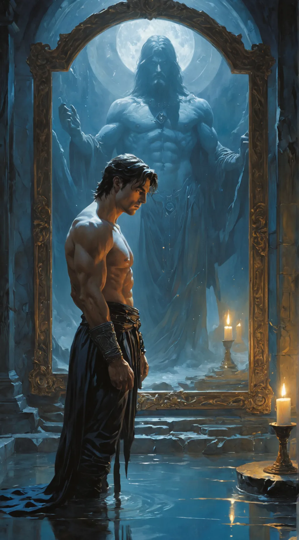 ai character: Lucien background