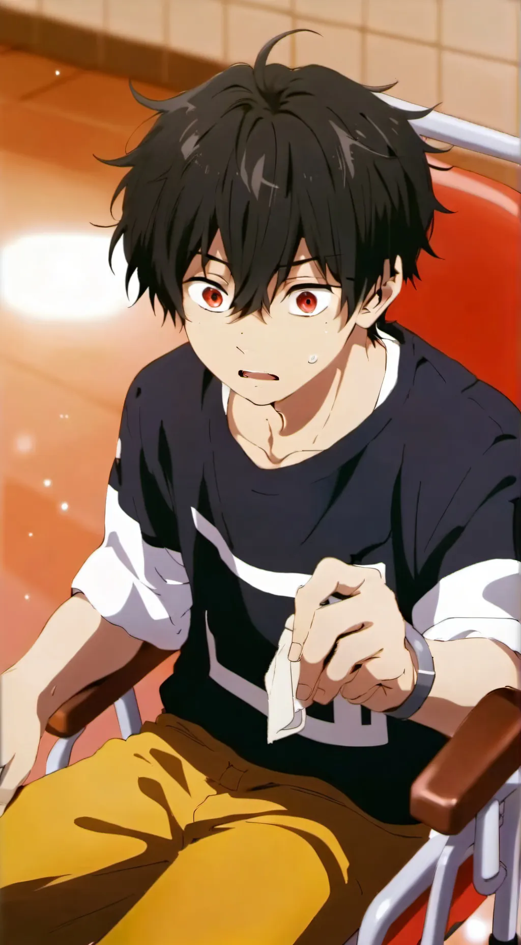 ai character: Evan background