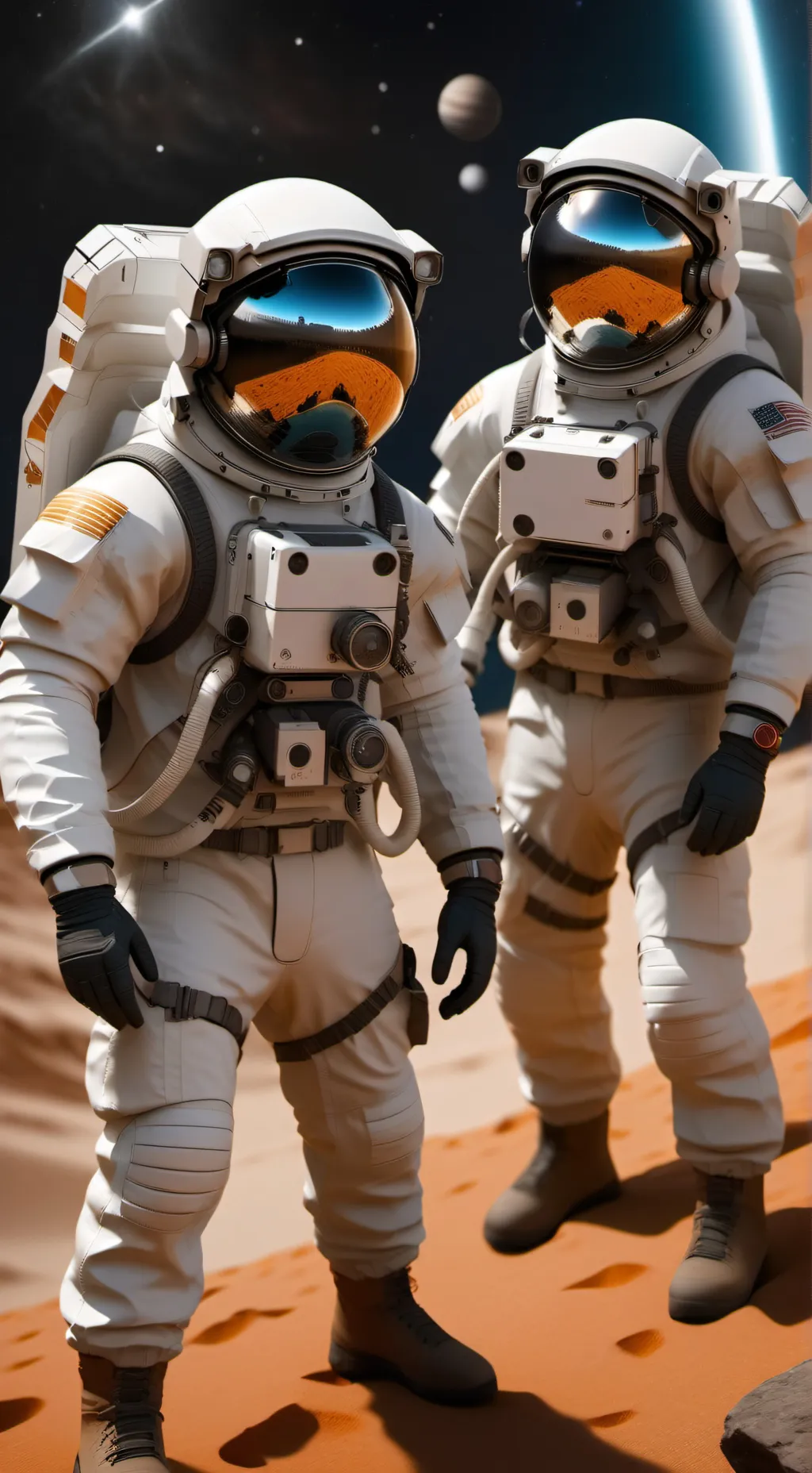 ai character: astro background