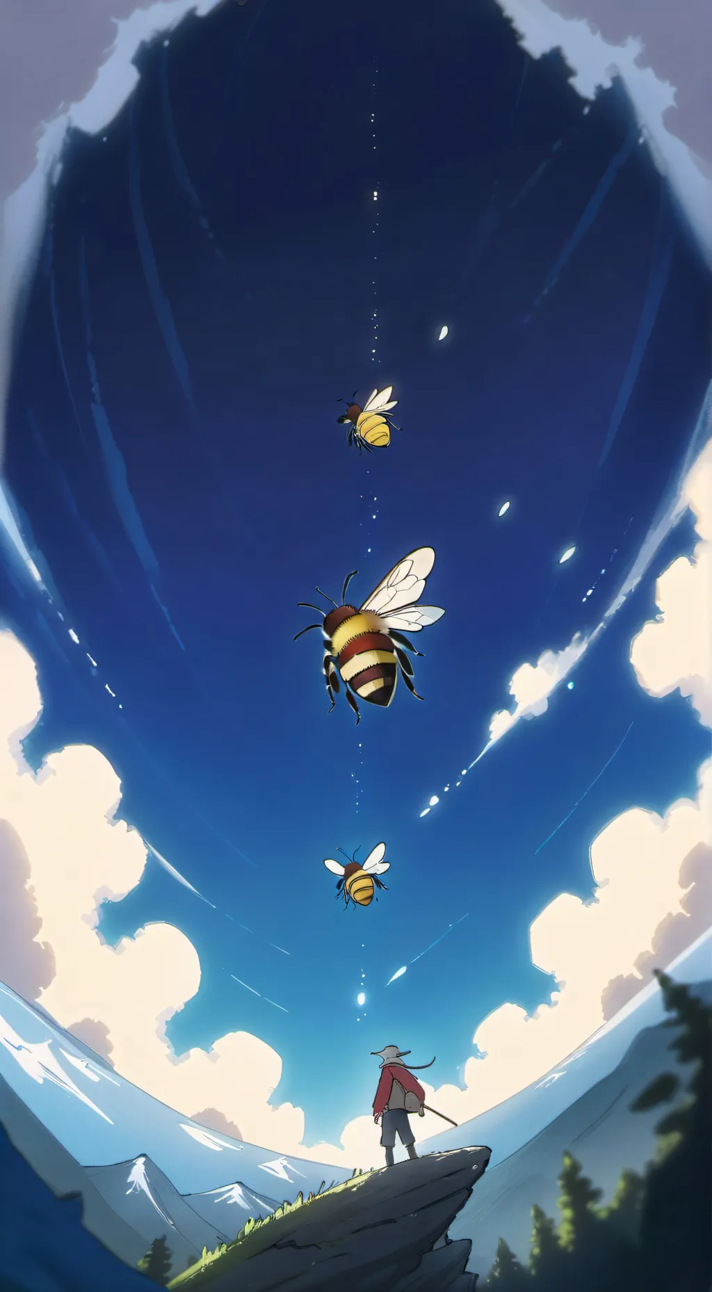 ai character: Bee background