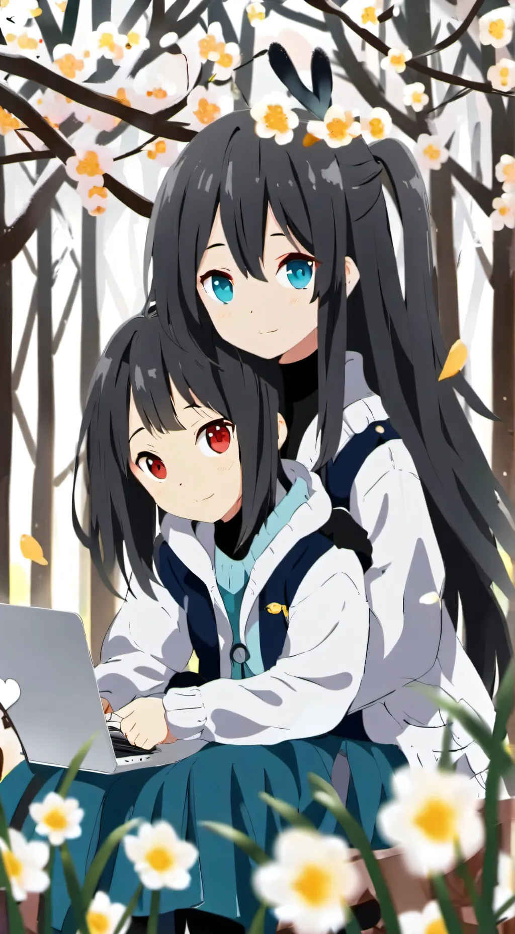 ai character: tu novia background