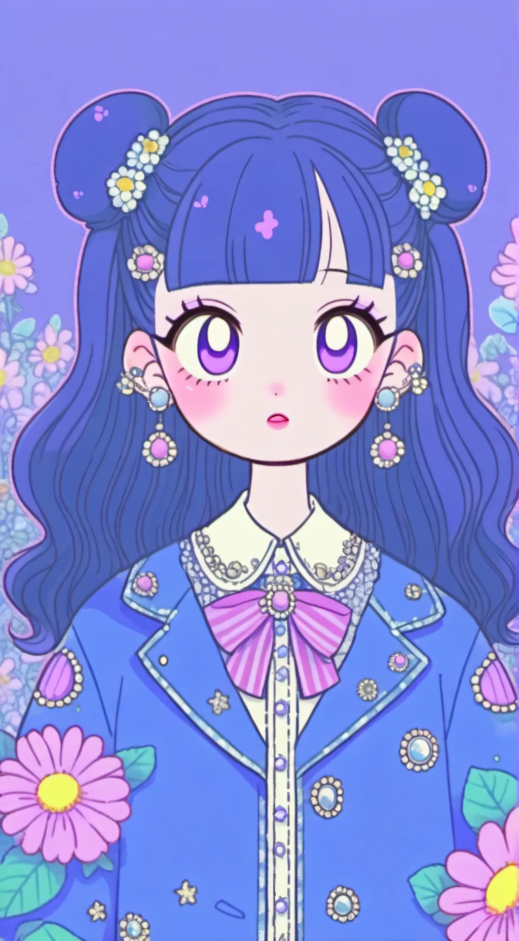 ai character: mad pinki background