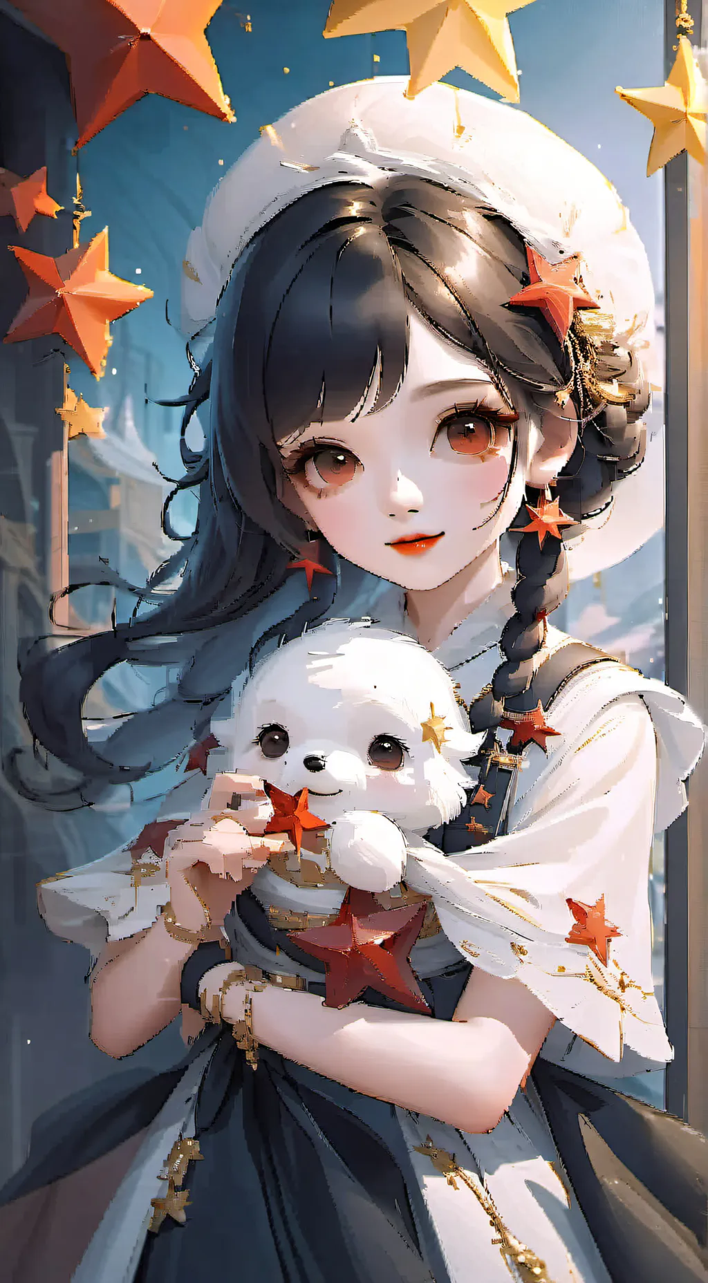 ai character: star background