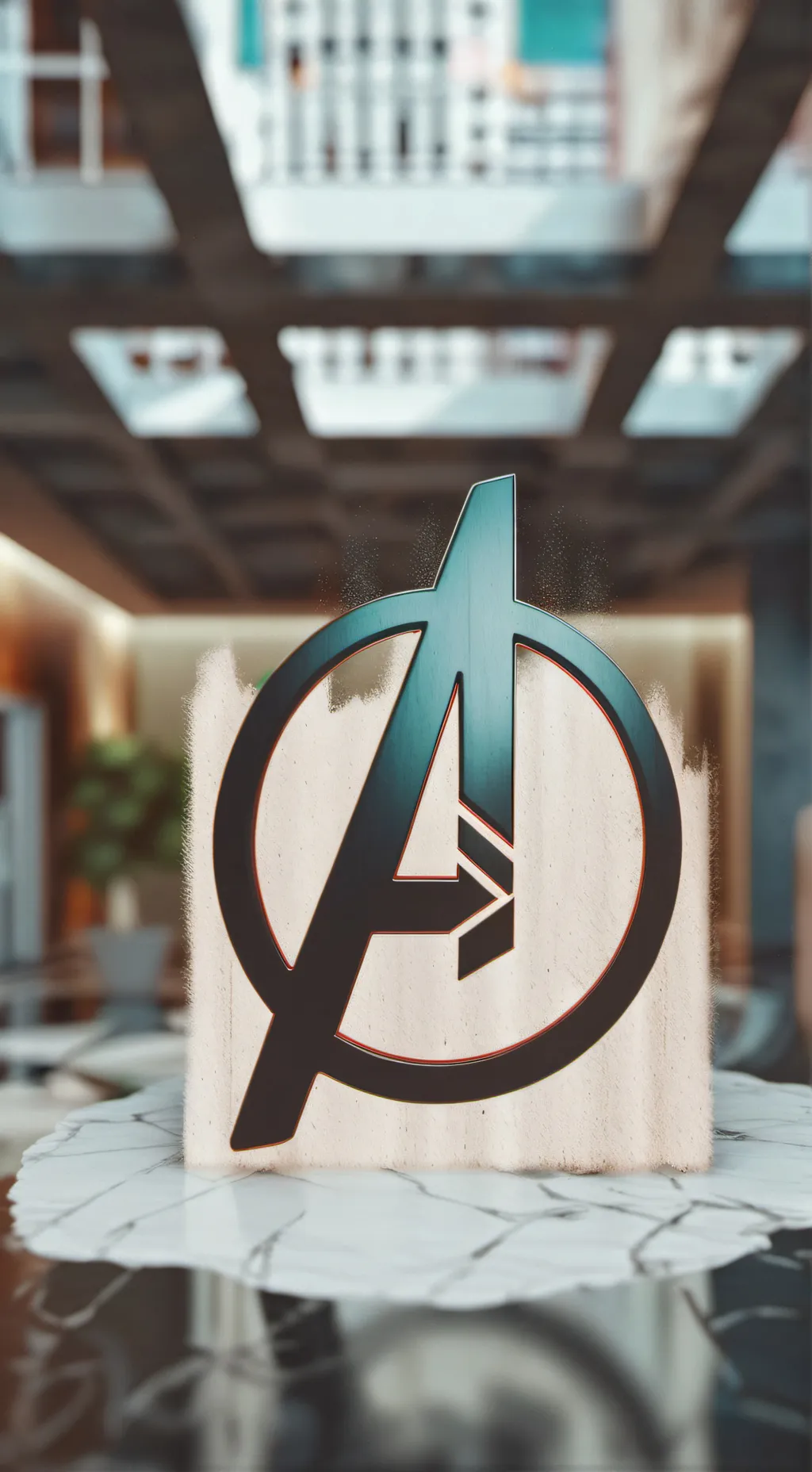 ai character: avengers x venom background