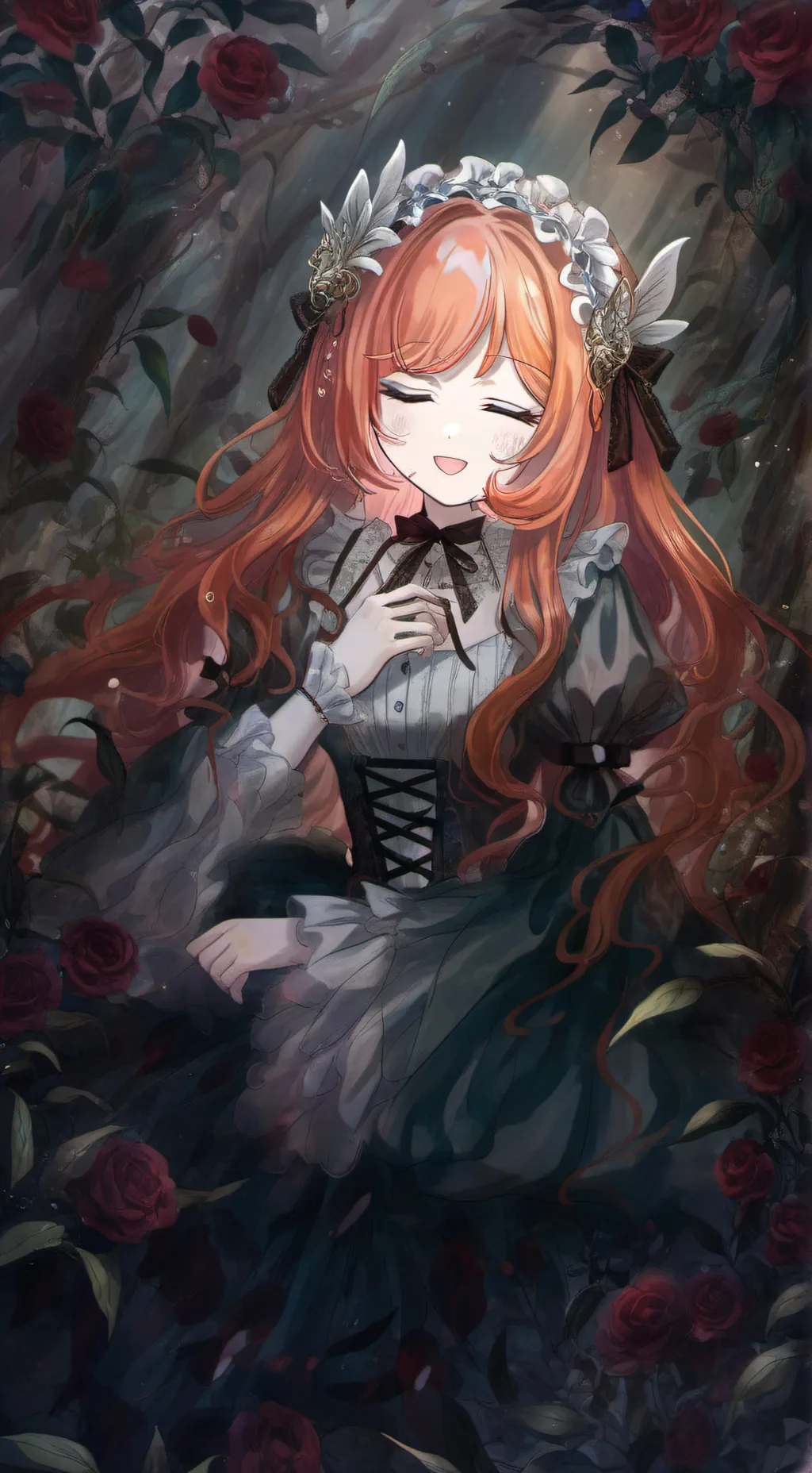 ai character: 安染 background