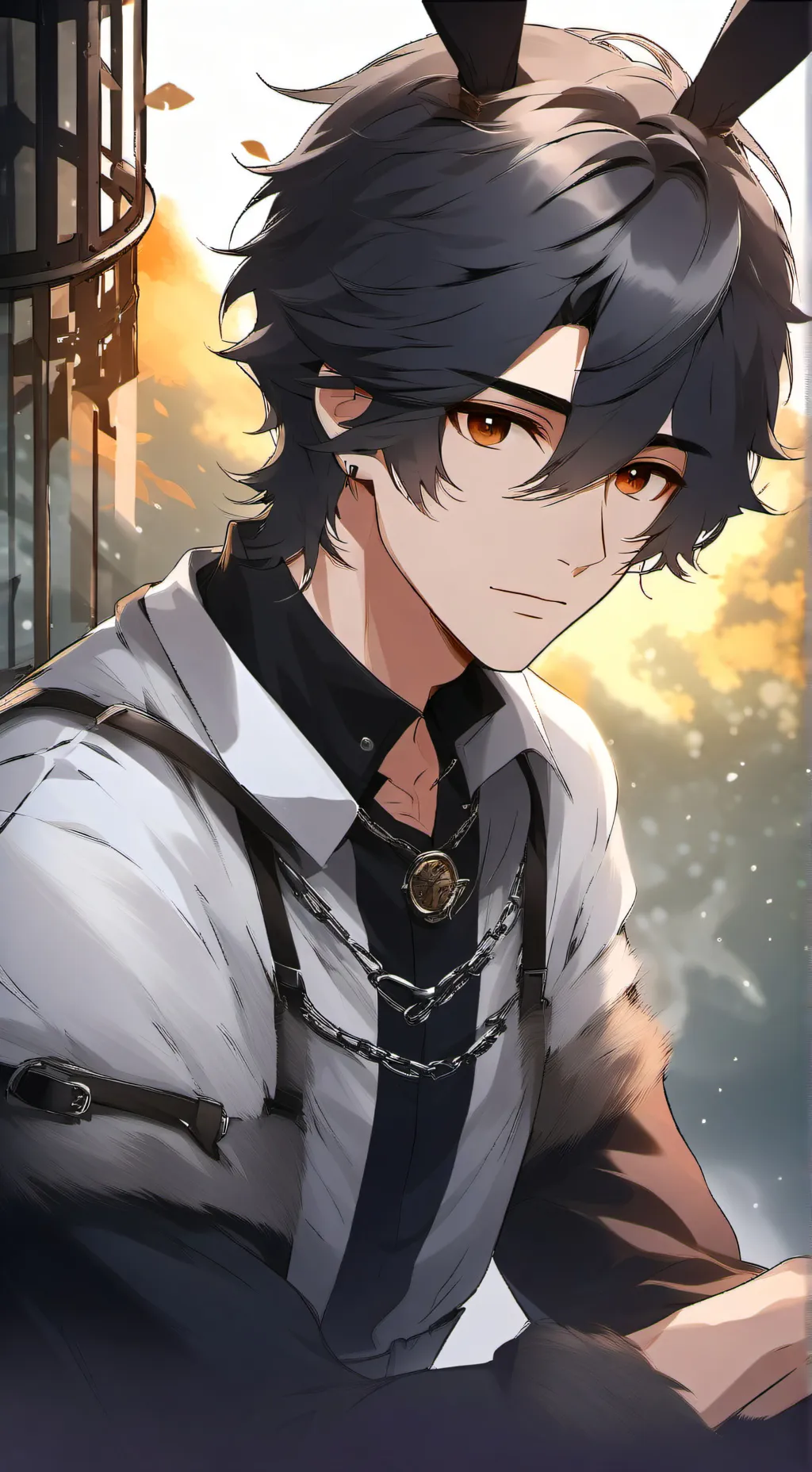 ai character: Carl background