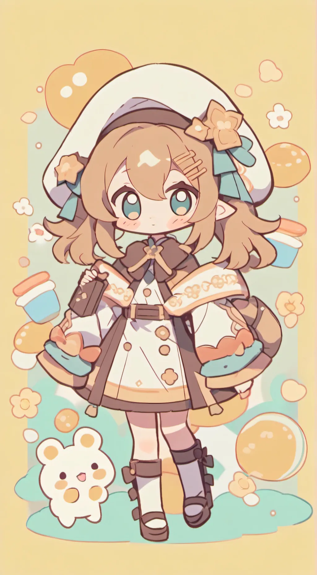 ai character: bakusofi? background