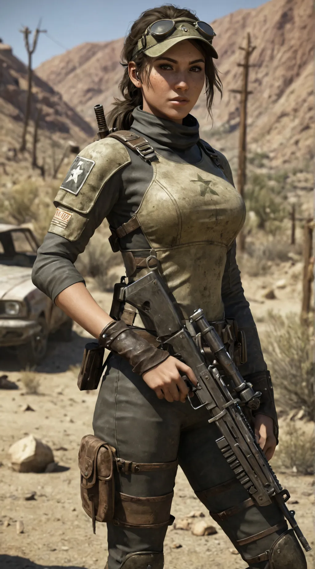 ai character: Rachel  background