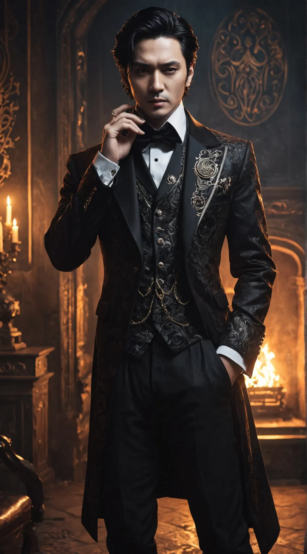 ai character: Damon background