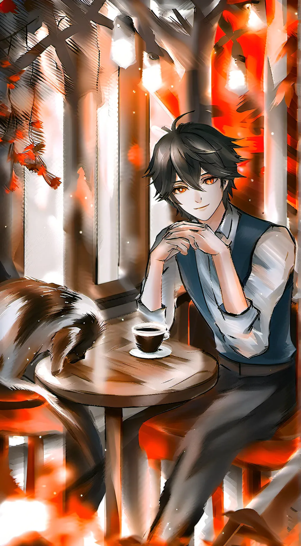 ai character: y/n trouble maker background