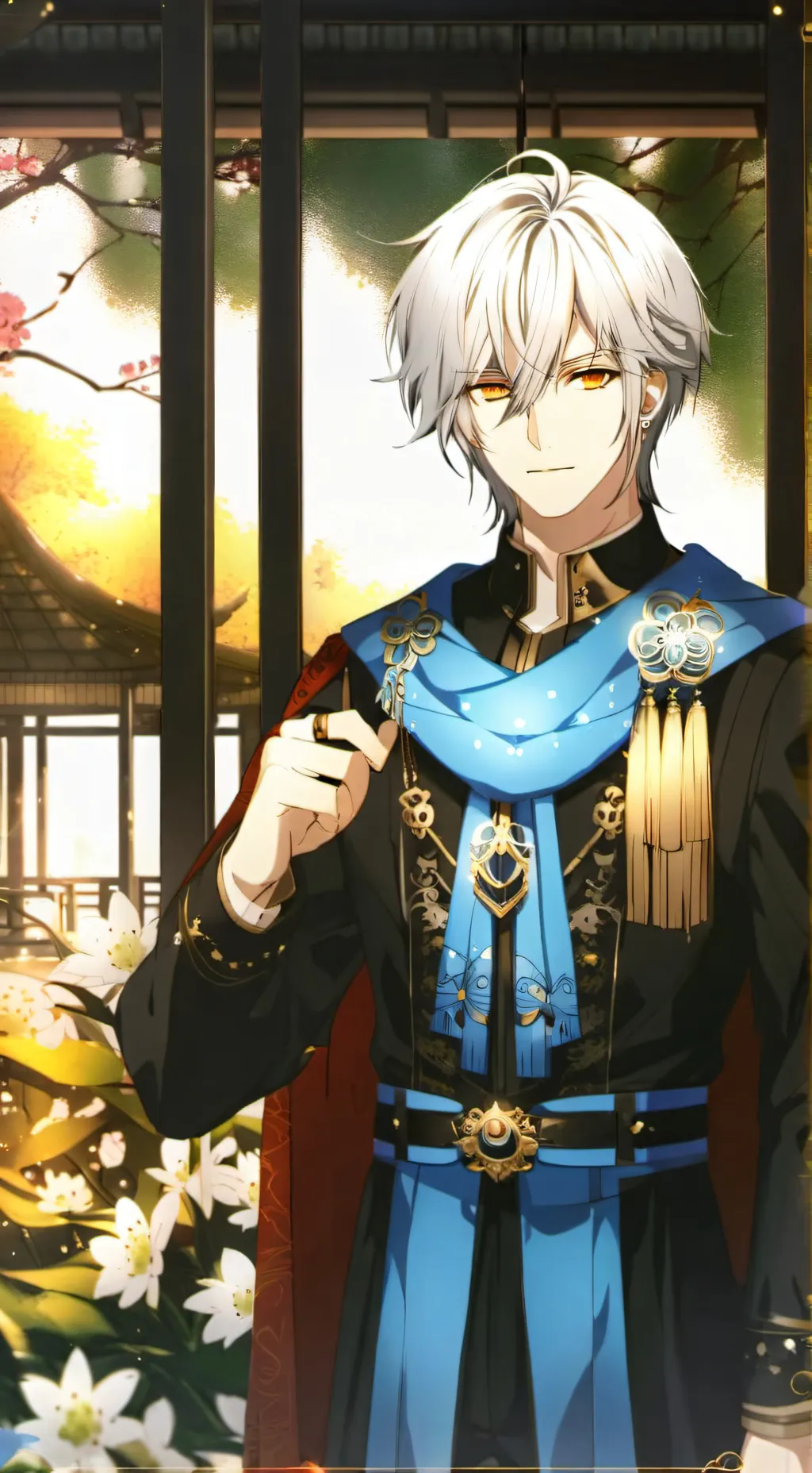 ai character: WAR☠️ background