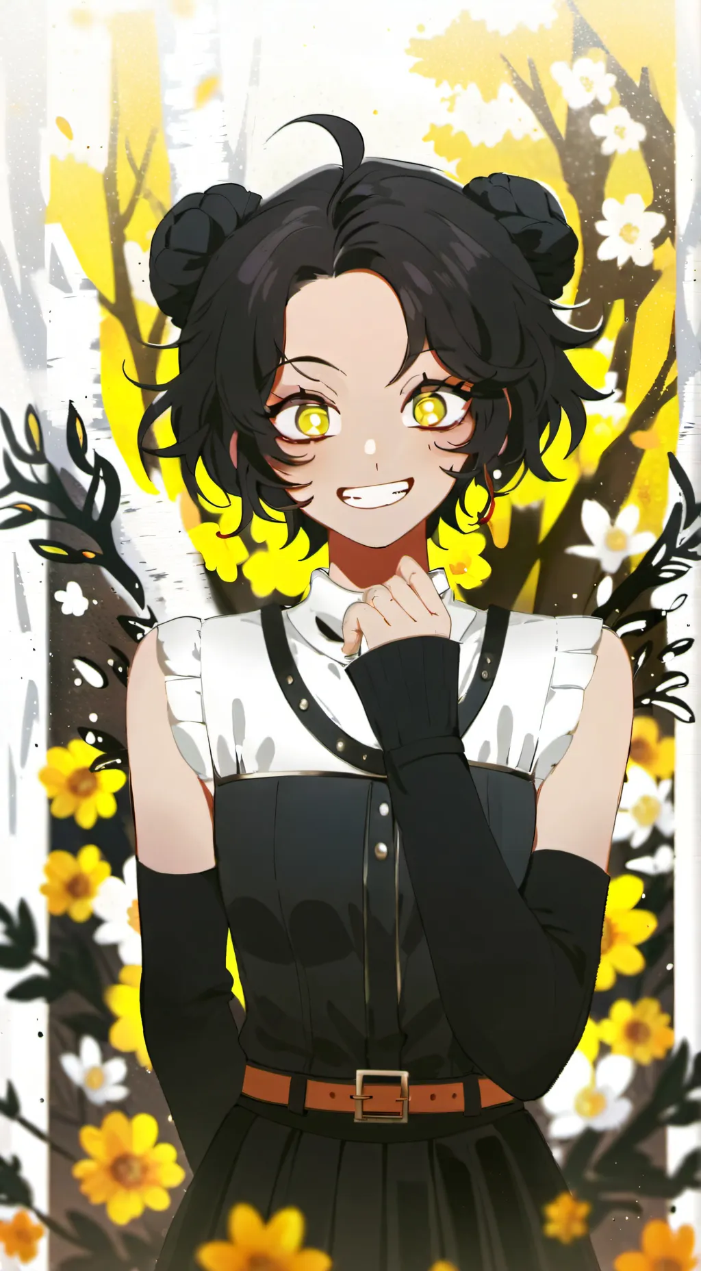 ai character: minum background