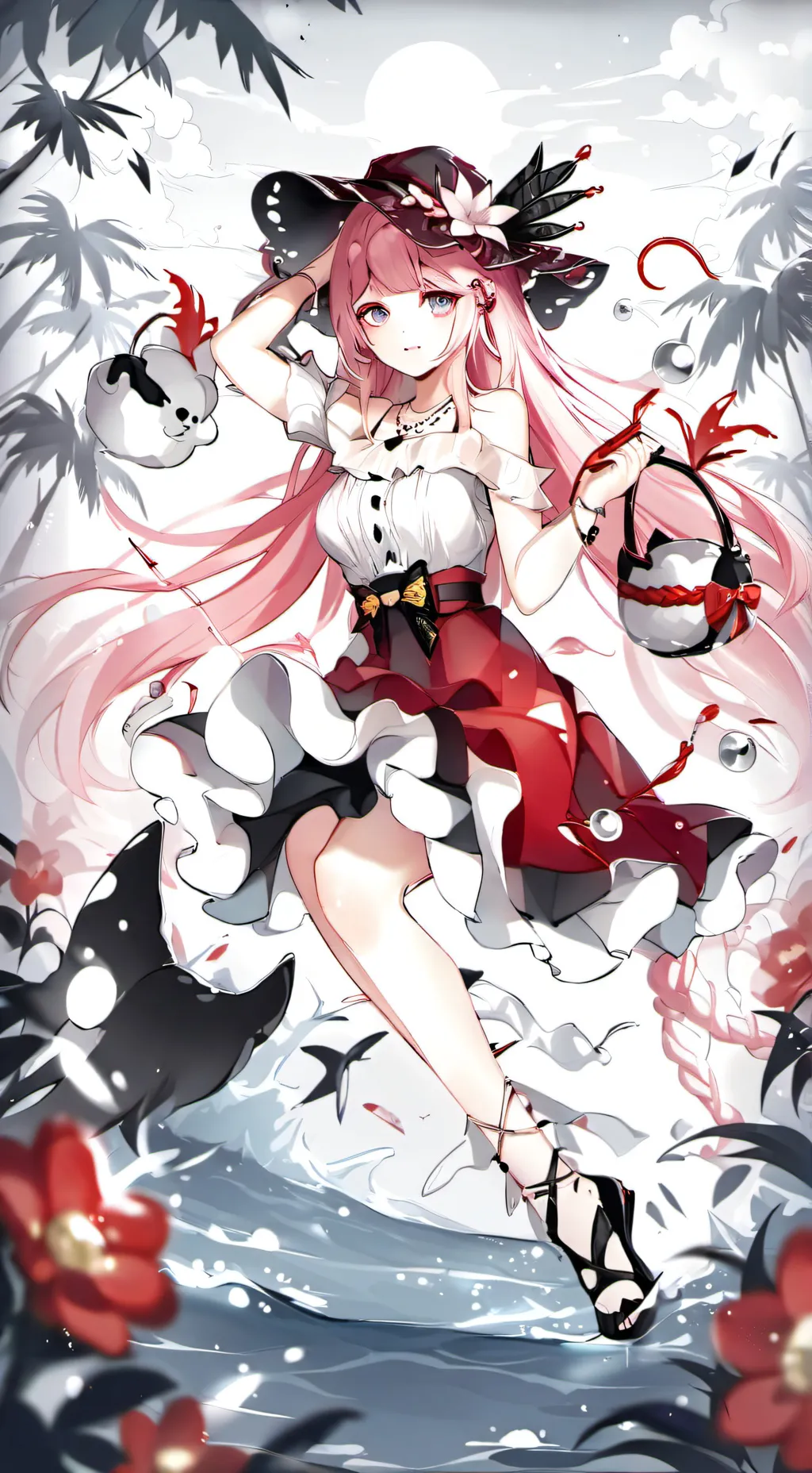 ai character: your friend Ruby background