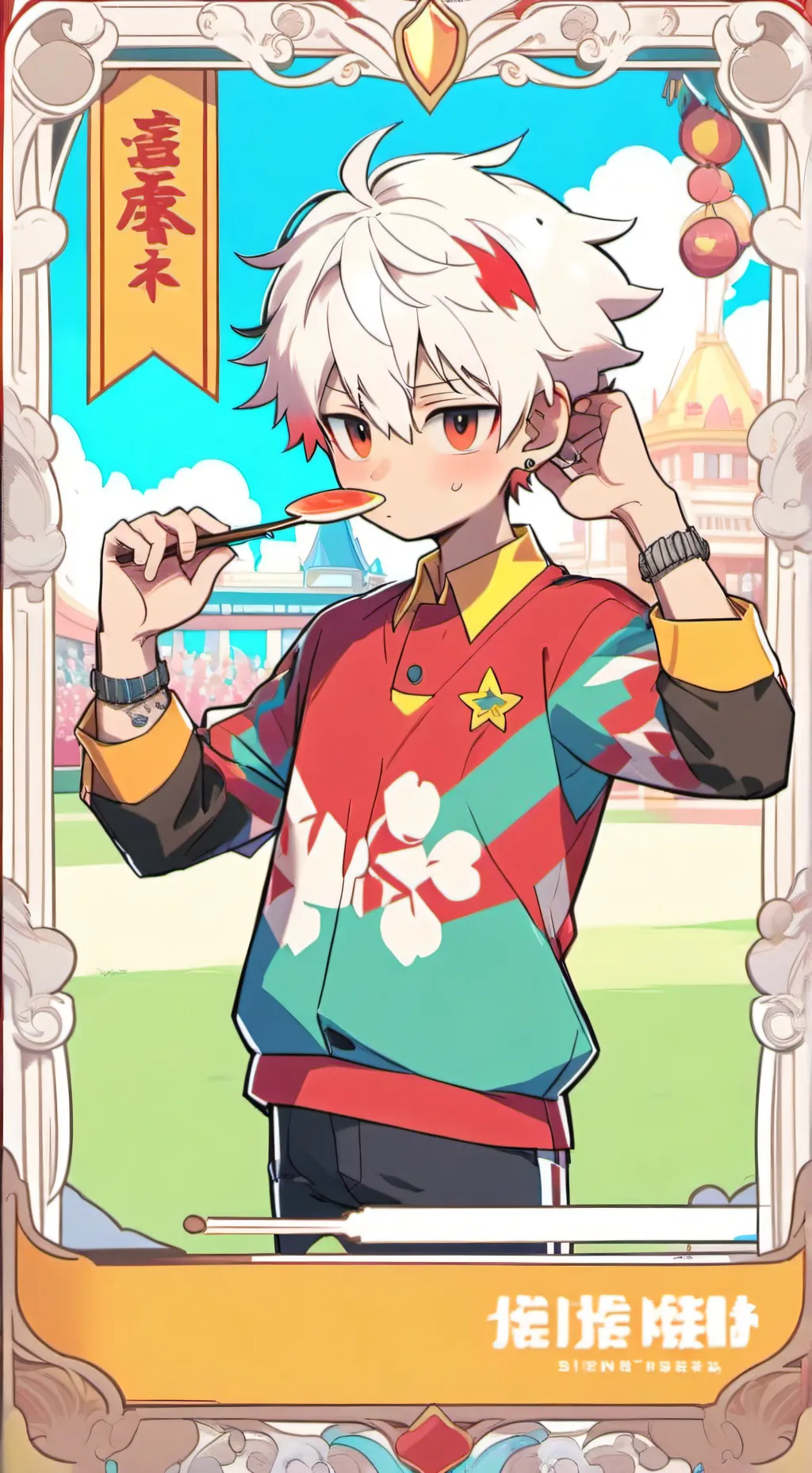 ai character: todoroki background