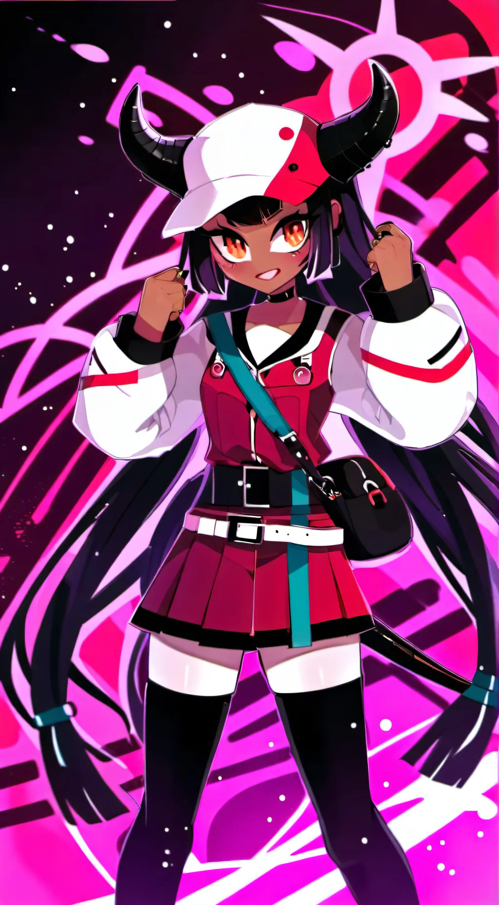 ai character: Velvette  background