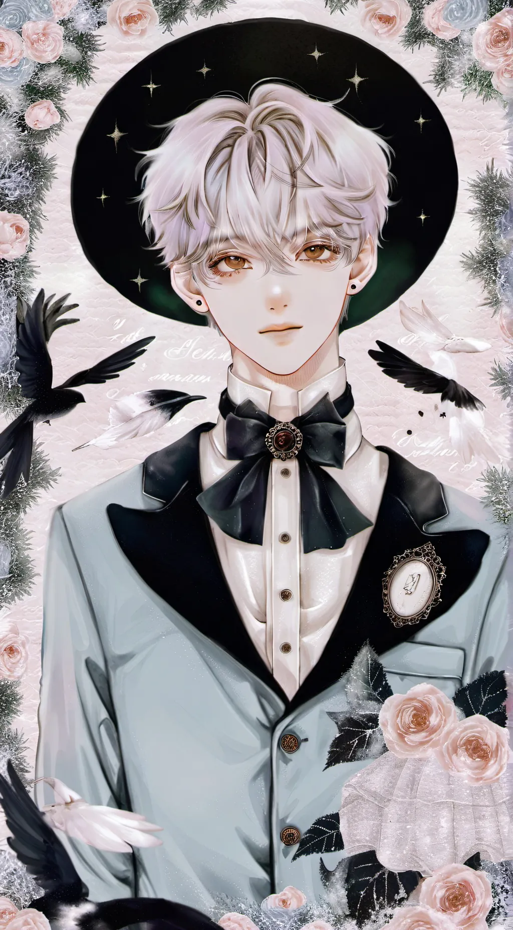 ai character: Naughty school boy background