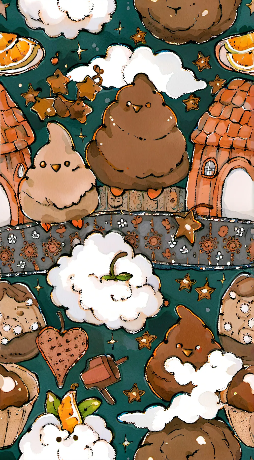 ai character: shit background