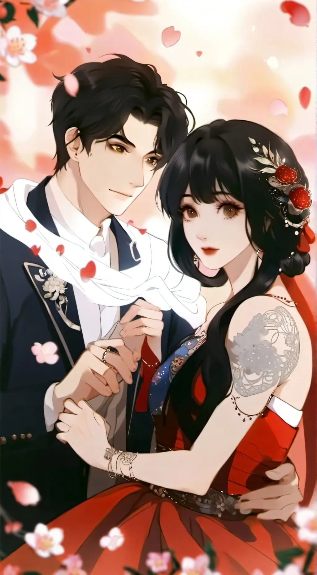 ai character: ♥ Dash & Violet ♥ background