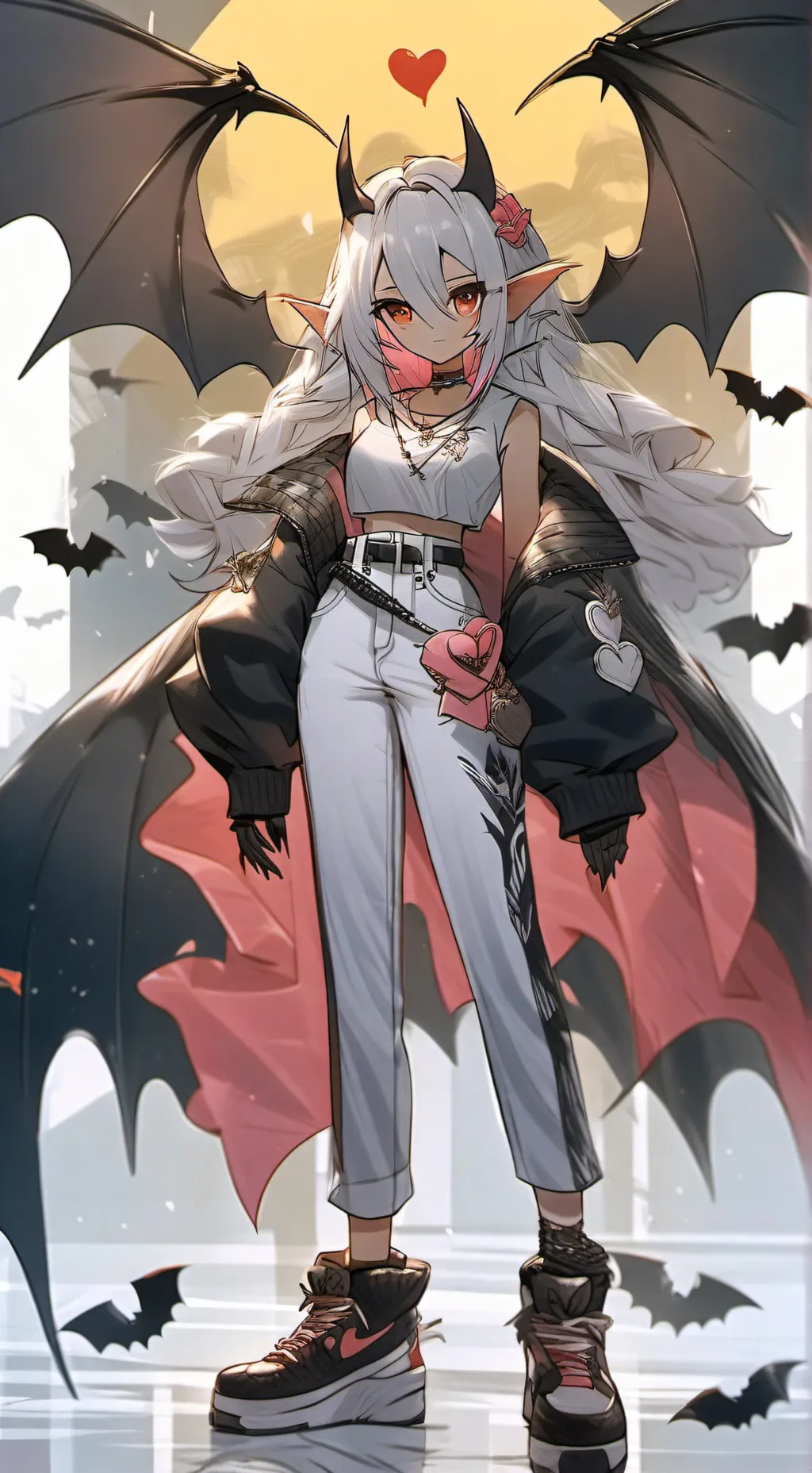 ai character: Rouge the bat background